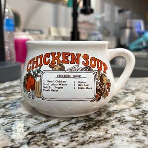 Vintage Chicken Soup Mug